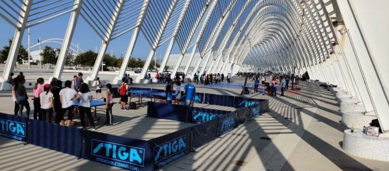 Νίκη Κεραμέως: Πίνγκ πονγκ με στυλ στο ΟΑΚΑ (φωτο)